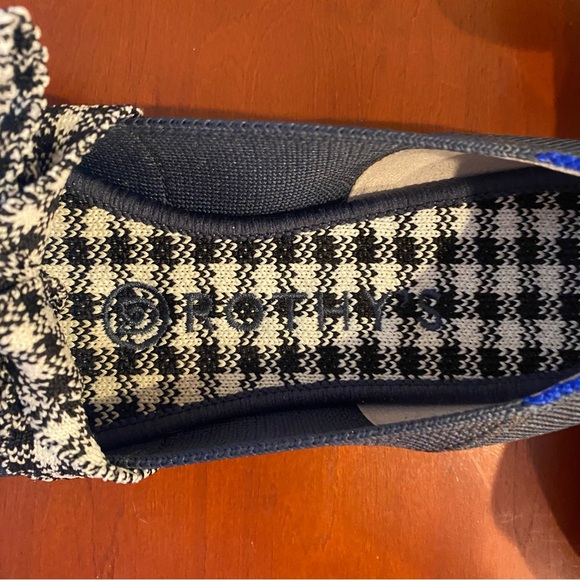 Rothy's Mary Jane Flats Size 6.5 Navy - Picture 10 of 12